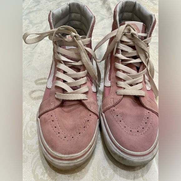 Pink High top Vans - Picture 2 of 3